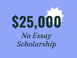 Niche $25,000 No Essay Scholarship